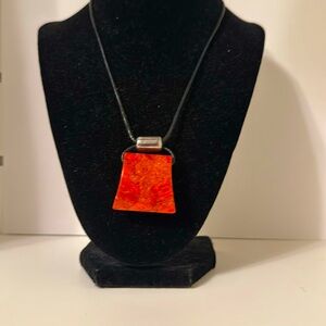 Silpada Sponge Coral Necklace